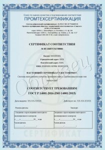 Сертификат по ИСО 31000