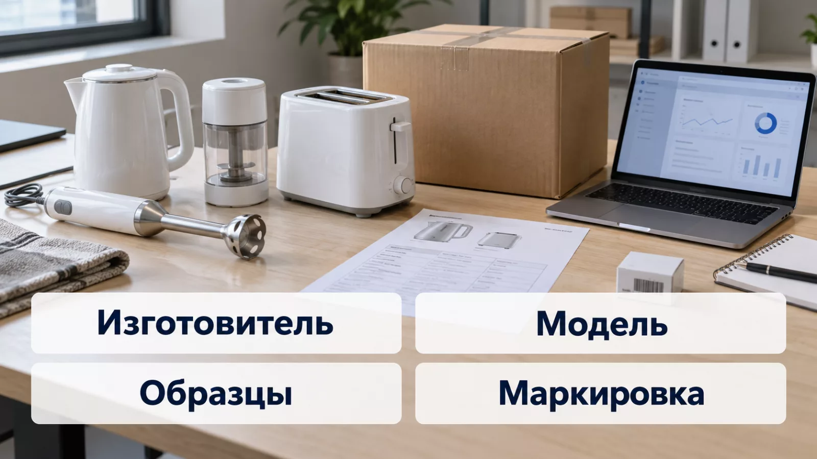 Проверка изготовителя, моделей, образцов и маркировки импортного товара